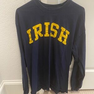 Notre Dame “Irish” long sleeve t-shirt